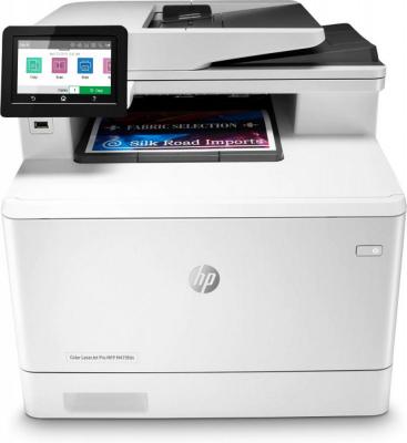 МФУ лазерное цветное HP Color LaserJet Pro MFP M479fdn (A4, принтер/сканер/копир, 28ppm, 1200x1200dpi, 512Мб, Duplex, ADF, Ethernet, USB) W1A79A
