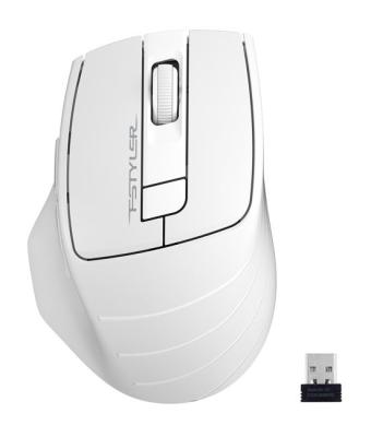 Мышь беспроводная A4TECH FStyler FG30 серый USB + радиоканал