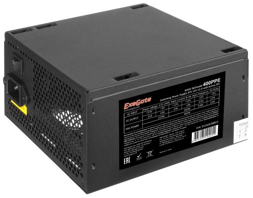 Блок питания ATX 400 Вт Exegate 400PPE EX260638RUS-S