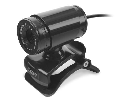 0721157 Black, Веб-камера с матрицей 0,3 МП, разрешение видео 640х480, USB 2.0, встроенный микрофон, ручная фокусировка, крепление на мониторе, длина кабеля 1,4 м, цвет чёрный