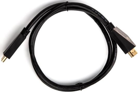 Кабель HDMI 1м VCOM Telecom CG860-1M круглый черный