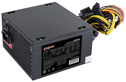 Блок питания ATX 550 Вт Exegate 550NPX EX282071RUS