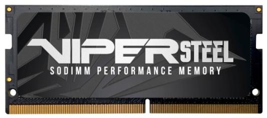 Оперативная память для ноутбука 8Gb (1x8Gb) PC4-19200 2400MHz DDR4 SO-DIMM CL15 Patriot PVS48G240C5S