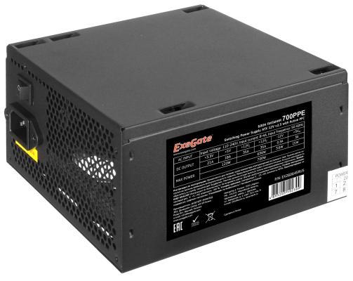 Блок питания ATX 700 Вт Exegate 700PPE EX260645RUS-S