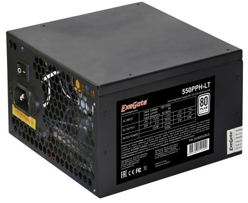 Блок питания ATX 550 Вт Exegate 550PPH-LT