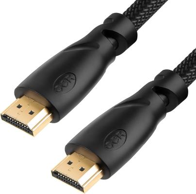Greenconnect Кабель 1.5m HDMI версия 2.0, HDR 4:2:2, Ultra HD, 4K 60 fps 60Hz/5K*30Hz, 3D, AUDIO, 18.0 Гбит/с, 28/28 AWG, OD7.3mm, тройной экран, черный нейлон, GCR-HM811-1.5m