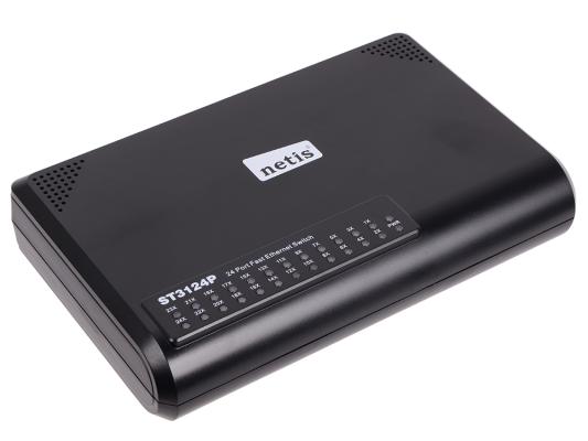 Коммутатор Netis ST3124P 24 порта 10/100 Mbps