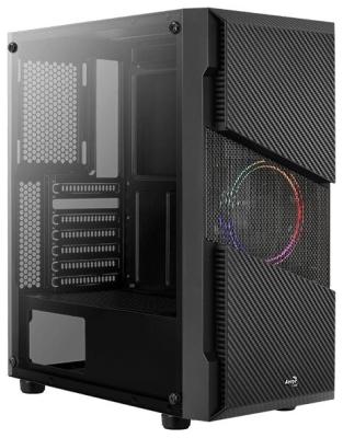 Корпус ATX Aerocool Menace Saturn FRGB V1 Без БП чёрный MENACE FRGB-G-BK-V1