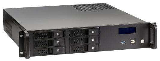 Серверный корпус 2U Exegate 2U480-HS06 600 Вт чёрный