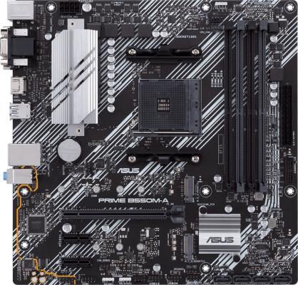 Материнская плата ASUS PRIME B550M-A Socket AM4 AMD B550 4xDDR4 1xPCI-E 16x 2xPCI-E 1x 4xSATA III mATX Retail