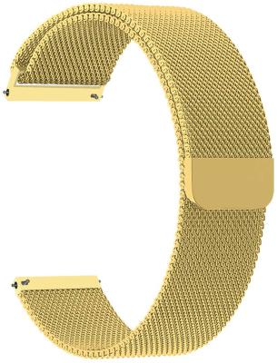 Универсальный ремешок из нержавеющей стали для часов 22 mm LYAMBDA CAPELLA DS-GM-01-22-GL Gold
