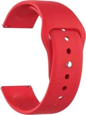 Универсальный силиконовый ремешок для часов 22 mm LYAMBDA ALTAIR DSJ-01-05T-22-RD Red