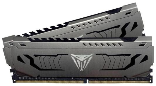 Оперативная память для компьютера 32Gb (2x16Gb) PC4-28800 3600MHz DDR4 DIMM CL18 Patriot Viper Steel PVS432G360C8K