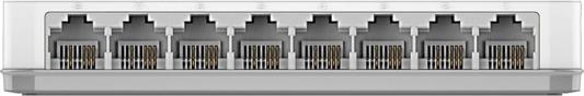 DES-1008C/B1A L2 Unmanaged Switch with 8 10/100Base-TX ports. 2K Mac address, Auto-sensing, 802.3x Flow Control, Stand-alone, Auto MDI/MDI-X for each port, Plastic case.