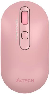 Мышь A4 Fstyler FG20 розовый оптическая (2000dpi) беспроводная USB для ноутбука (4but)