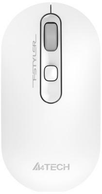 Мышь беспроводная A4TECH Fstyler FG20 белый USB + радиоканал