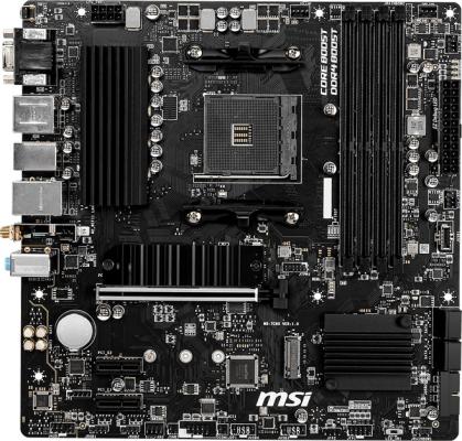 Материнская плата MSI B550M PRO-VDH WIFI Socket AM4 AMD B550 4xDDR4 1xPCI-E 16x 2xPCI-E 1x 4xSATA III mATX Retail