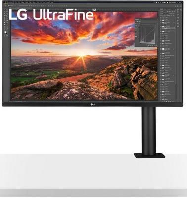 Монитор 32" LG 32UN880-B, IPS, 4K UHD (3840x2160), 5 мс, 350 кд/м?, HDMI, DisplayPort, аудио, USB, USB Type-C, черный