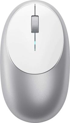 Беспроводная компьютерная мышь Satechi M1 Bluetooth Wireless Mouse. Цвет серебристый.