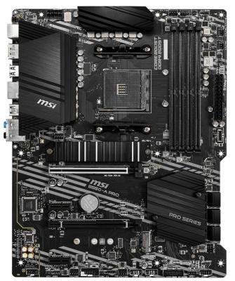 Материнская плата MSI B550-A PRO Socket AM4 AMD B550 4xDDR4 2xPCI-E 16x 3xPCI-E 1x 6xSATA III ATX Retail