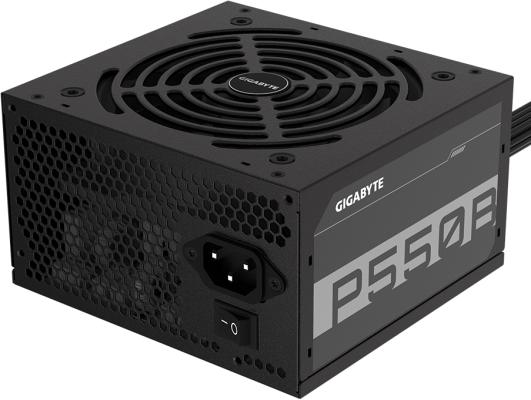 Блок питания ATX 550 Вт Gigabyte 550W GP-P550B 80+ bronze (24+4+4pin) APFC 120mm fan 6xSATA RTL
