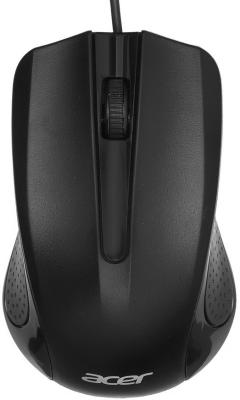 Мышь проводная Acer OMW010 чёрный USB