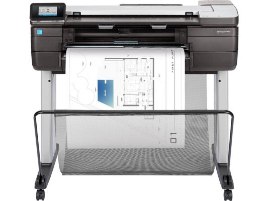 Плоттер струйный HP Designjet T830 (A1/24", 2400x1200 dpi, 1 Гб, USB, Ethernet)