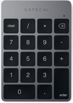 Клавиатура беспроводная Satechi ST-SALKPM Bluetooth серый