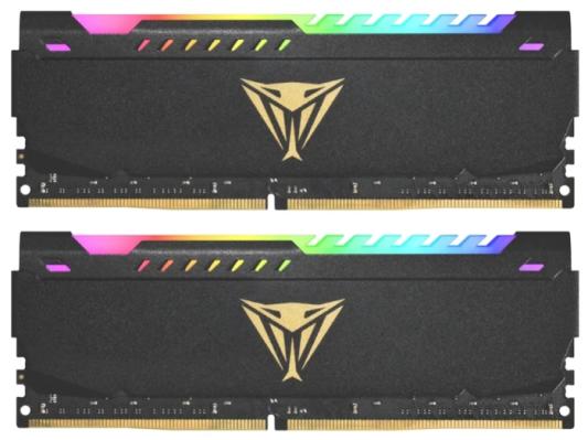 Оперативная память для компьютера 16Gb (2x8Gb) PC4-25600 3200MHz DDR4 DIMM CL18 Patriot PVSR416G320C8