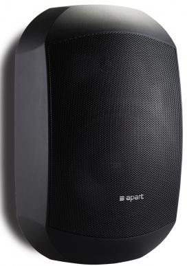 Акустическая система APART [MASK6CT-BL] всепогодная пассивная 2-полосная корпусная:6.5"НЧ,1"ВЧ.65Гц20кГц.200Вт(16Ом).6Вт/15Вт/30Вт/60Вт(100В).Макс.SPL:110dB.IP64.Клеммный блок.ClickMount в комплекте.Цвет:чёрный(в упаковке 2шт,цена указана за1шт)