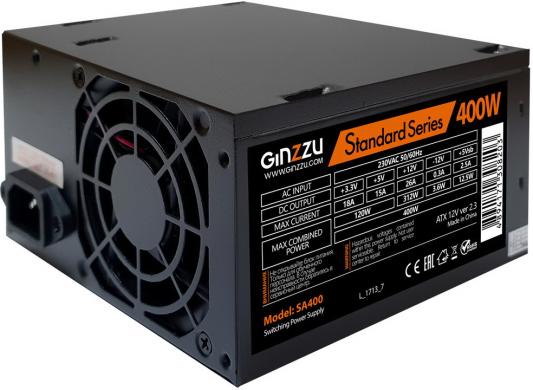 Блок питания ATX 400 Вт GINZZU SA400