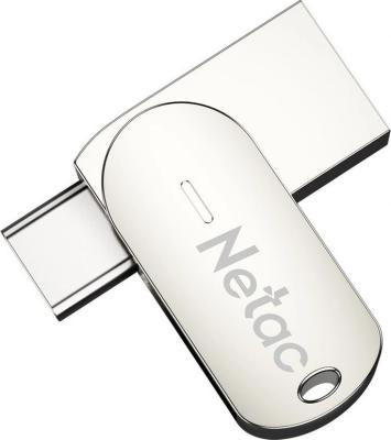 Флешка 64Gb Netac U785C USB 3.0 серебристый