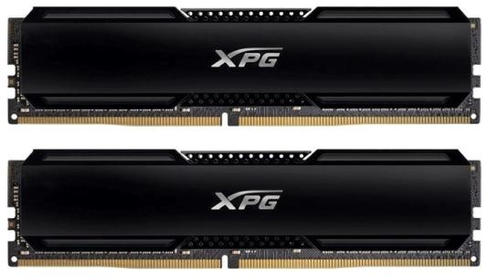 Оперативная память для компьютера 16Gb (2x8Gb) PC4-25600 3200MHz DDR4 DIMM CL16 ADATA XPG GAMMIX D20 AX4U32008G16A-DCBK20