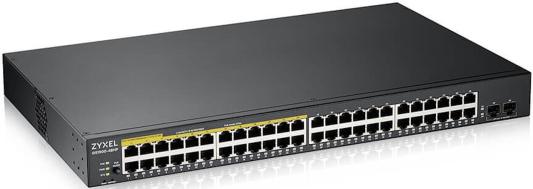 Коммутатор Zyxel GS190048HPV2-EU0101F 48G 2SFP 24PoE+ 170W управляемый