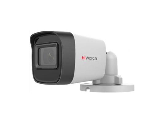 Камера видеонаблюдения  HiWatch DS-T500(С) 2.4-2.4мм HD-CVI HD-TVI цветная корп.:белый
