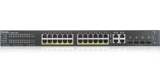 Коммутатор Zyxel NebulaFlex Pro GS2220-28HP-EU0101F 28G 24PoE+ 375W управляемый