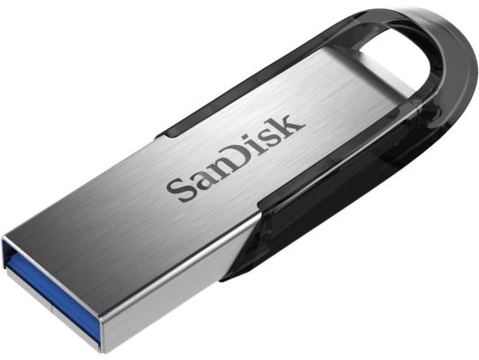 Флешка 512GB SanDisk Ultra Flair USB Type-C серебристо-черная SDCZ73-512G-G46