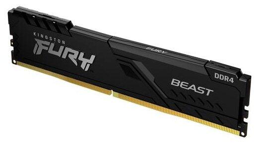 Оперативная память для компьютера 8Gb (1x8Gb) PC4-28800 3600MHz DDR4 DIMM CL17 Kingston FURY KF436C17BB/8