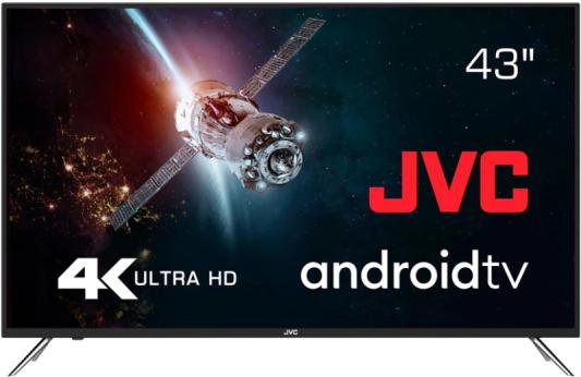 Телевизор LED 43" JVC LT-43M790 серый 3840x2160 60 Гц Wi-Fi Smart TV 3 х HDMI 2 х USB RJ-45 CI