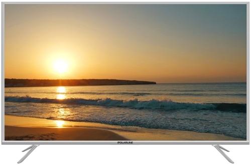 Телевизор 65" POLAR 65PU51TC-SM серебристый 3840x2160 60 Гц Wi-Fi Smart TV 3 х HDMI 2 х USB RJ-45