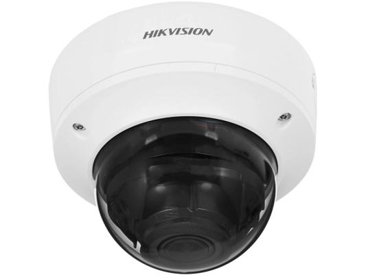 Hikvision 8Мп уличная купольная IP-камера с EXIR-подсветкой до 40м и технологией AcuSense1/2,8" Progressive Scan CMOS; вариообъектив 2.8-12мм; угол обзора 108°~30°; механический ИК-фильтр; 0.005лк@F1