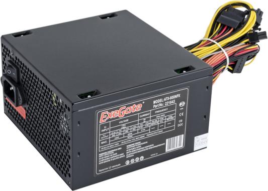 Блок питания ATX 650 Вт Exegate 650NPX EX259604RUS