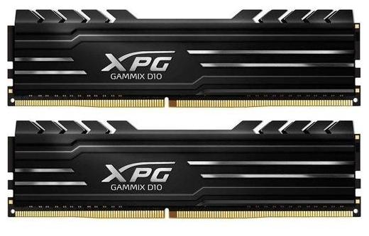 Оперативная память для компьютера 16Gb (2x8Gb) PC4-28800 3600MHz DDR4 DIMM CL18 ADATA XPG Gammix D10 AX4U36008G18I-DB10