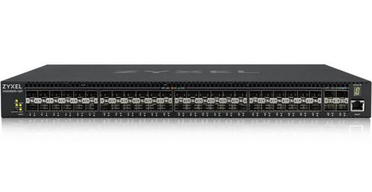 ZYXELXGS4600-52F AC L3 Managed Switch, 48 port Gig SFP, 4 dual pers.  and 4x 10G SFP+, stackable, dual PSU AC