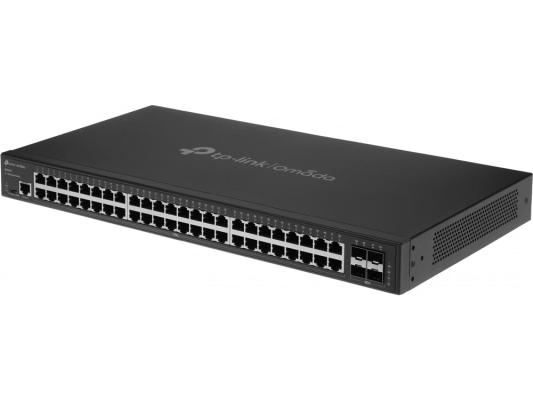 Коммутатор TP-Link TL-SG3452 (L2) 48x1Гбит/с 4SFP управляемый