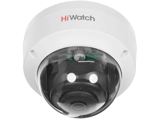 Видеокамера IP HiWatch DS-I402(B) (2.8 MM) 2.8-2.8мм цветная корп.:белый