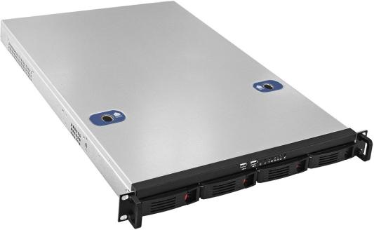 Exegate EX265519RUS Серверный корпус Exegate Pro 1U660-HS04 <RM 19",  высота 1U, глубина 660, БП 350DS, 4xHotSwap, USB>