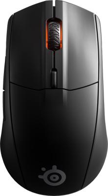 Мышь беспроводная игровая  SteelSeries Rival 3 Wireless черный (62521)