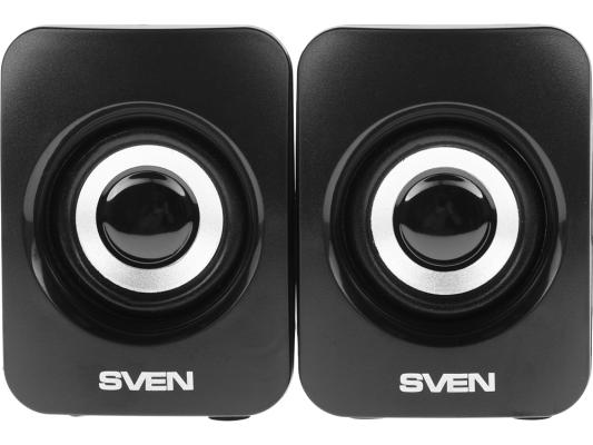 Колонки Sven 130, 2.0, черный, 6 Вт, питание от USB