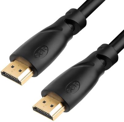 Кабель HDMI 2м Greenconnect GCR-50542 круглый черный